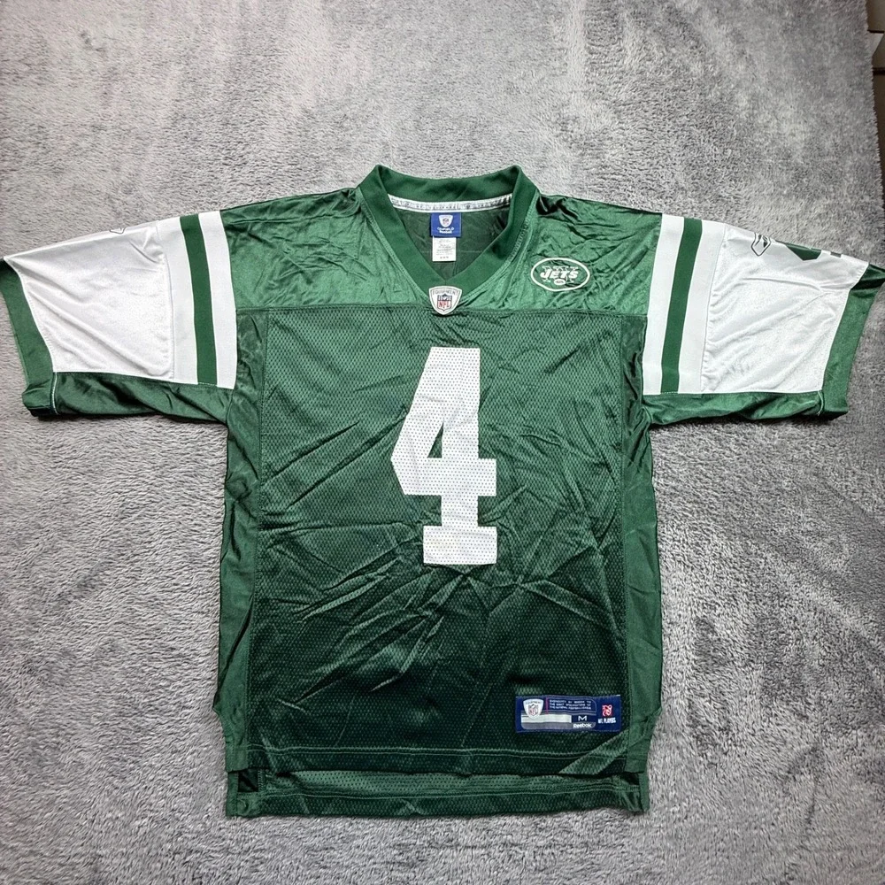 Brett Favre New York Jets Jersey Reebok NFL On Field Football Jersey Mens M
